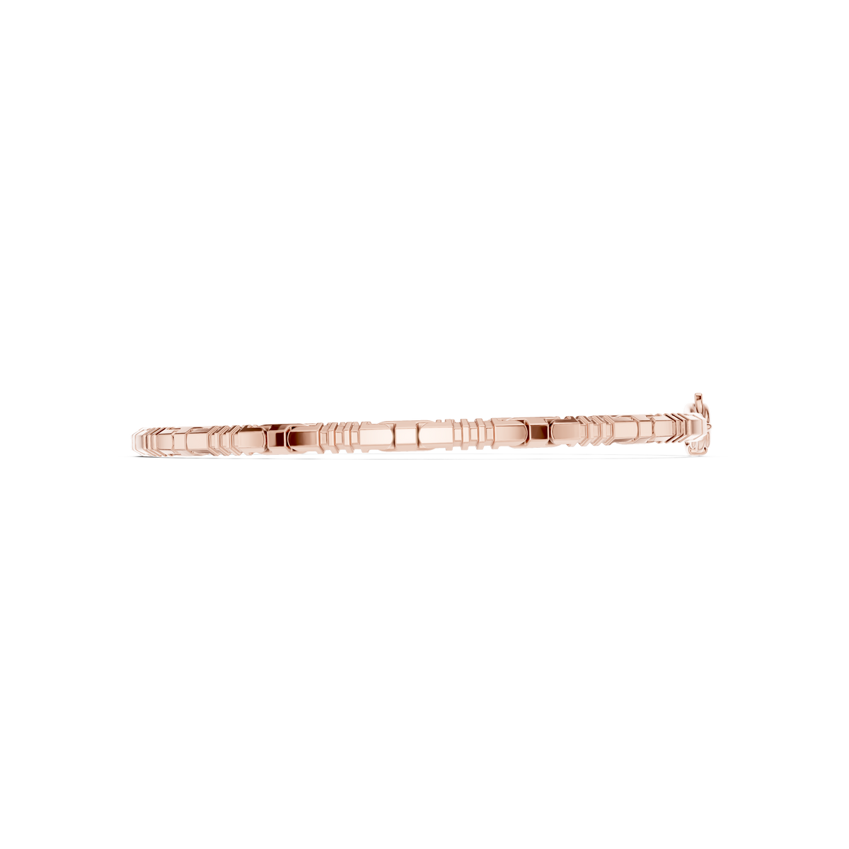 Fine Engraved Link Bracelet — B12-629 — supplied digital design render