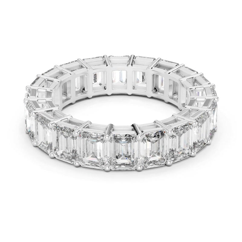 Step-Setting Eternity Band