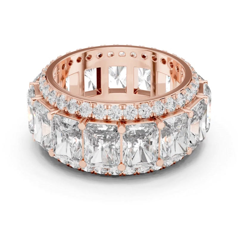 Wide Rectangular Statement Band