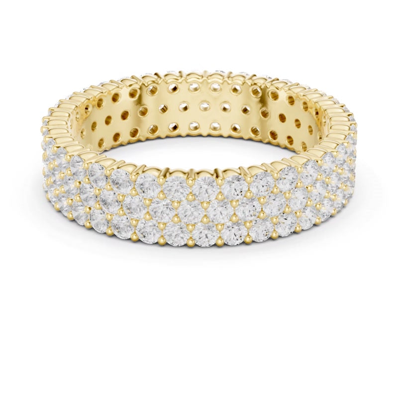 Pavé Dome Eternity Band
