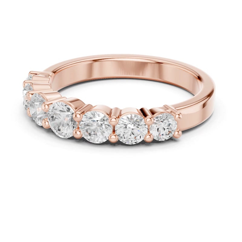 Marquise Half-Eternity Band