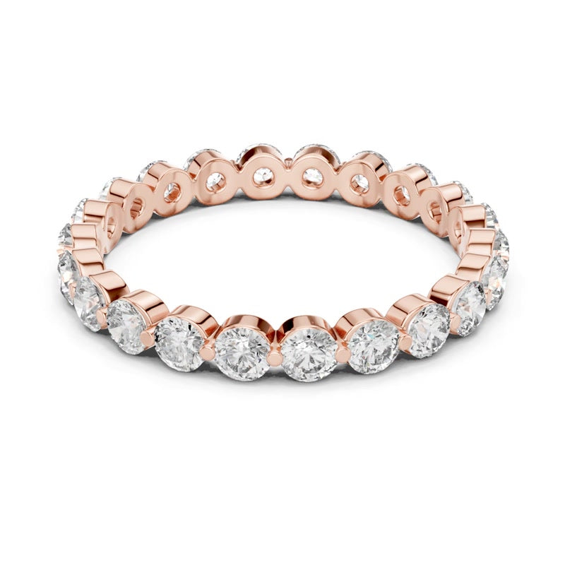 Classic Round Eternity Band