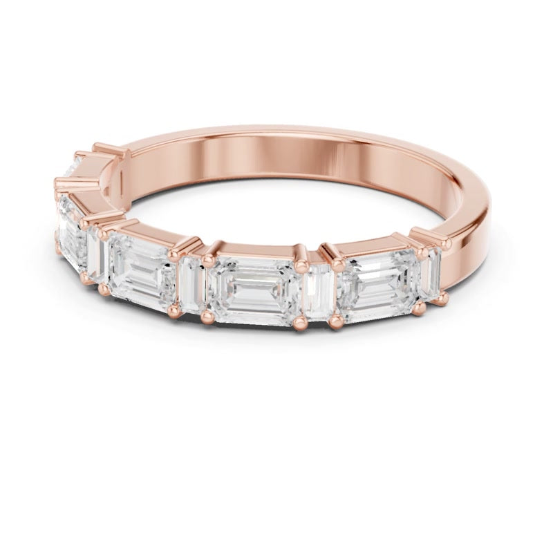 Five-Stone Rectangular Band