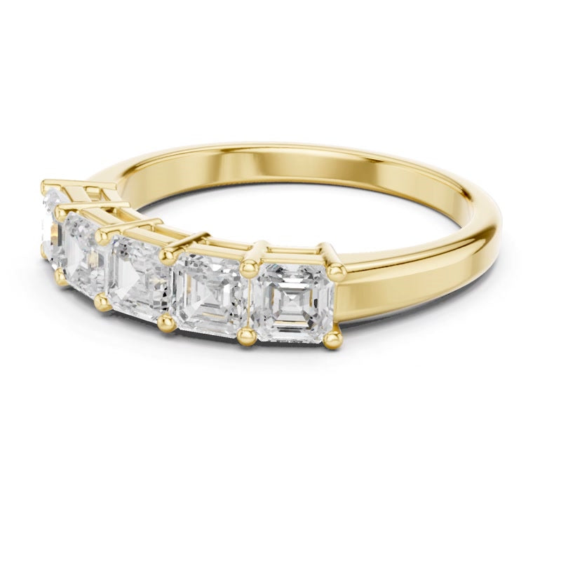 Trio Rectangular Ring
