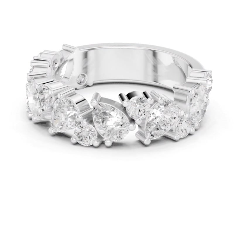 Pear Half-Eternity Band