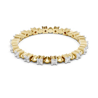 Round-Setting Eternity Band — digital render, view 2