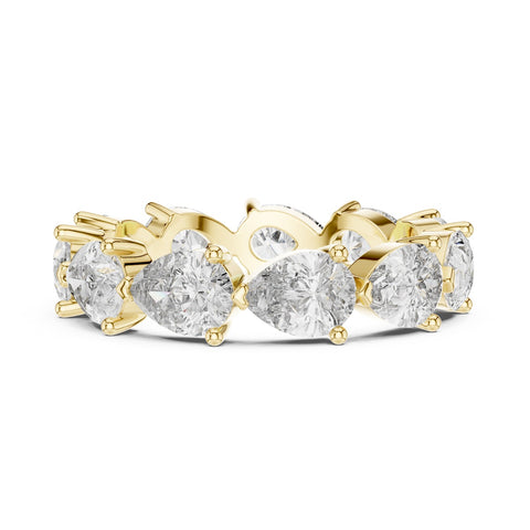 Oval-Cut Eternity Band
