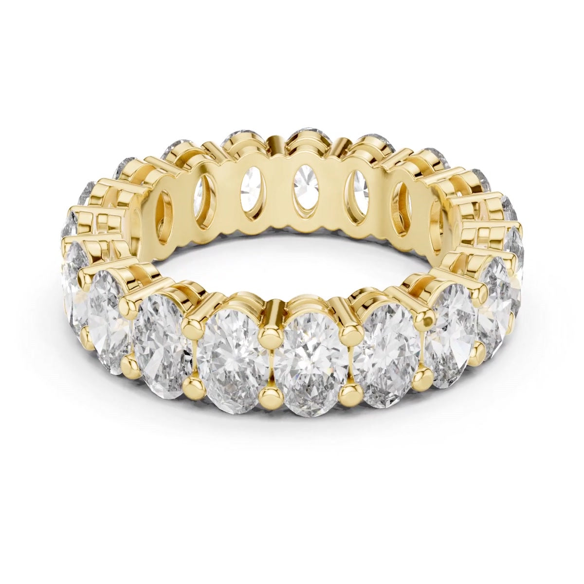 Pear-Setting Eternity Band — still from the supplied digital video render
