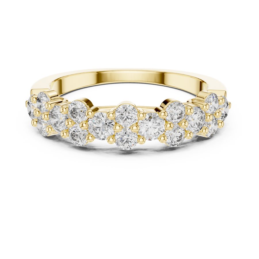 Round Half-Eternity Band