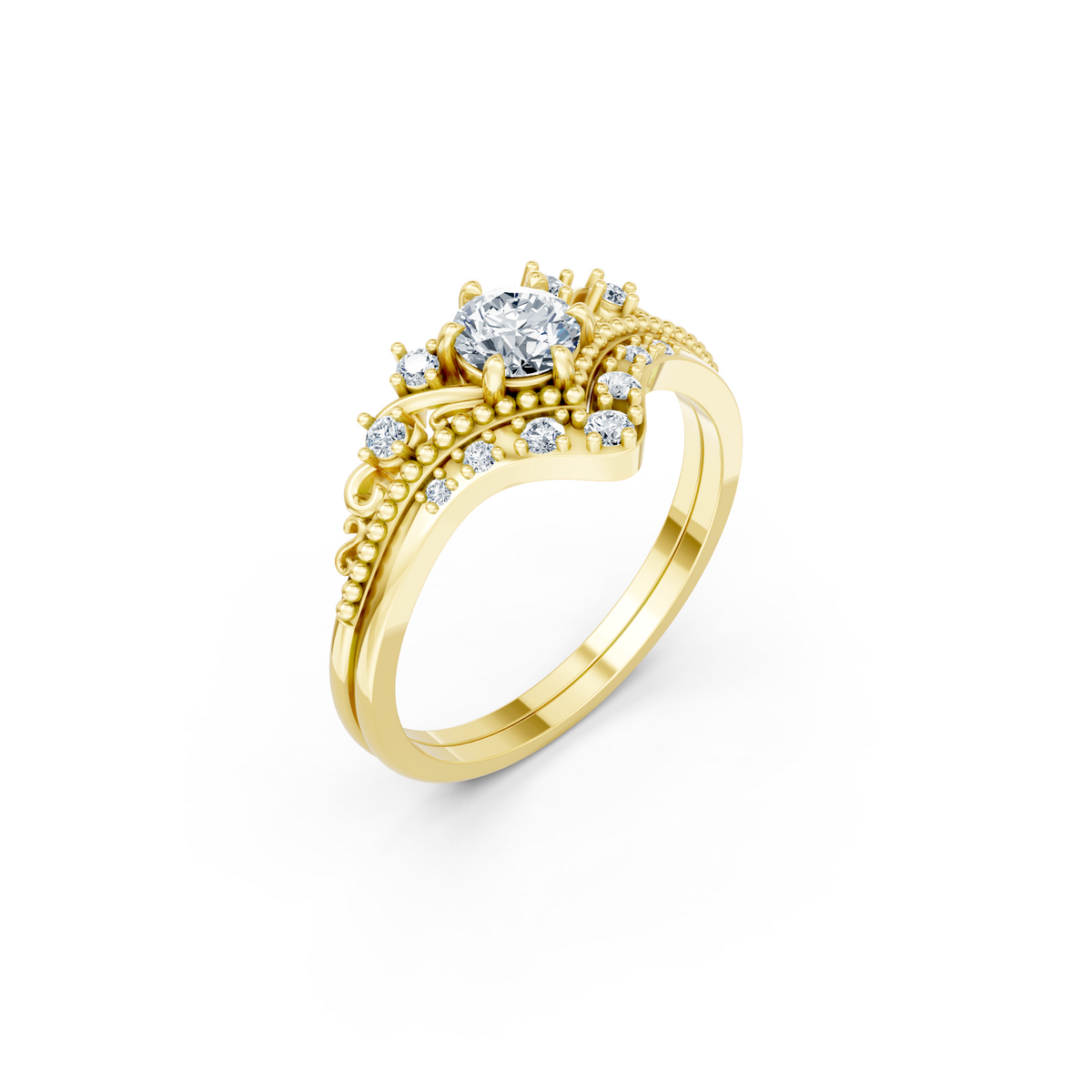 LH-1256 ring render, view 1
