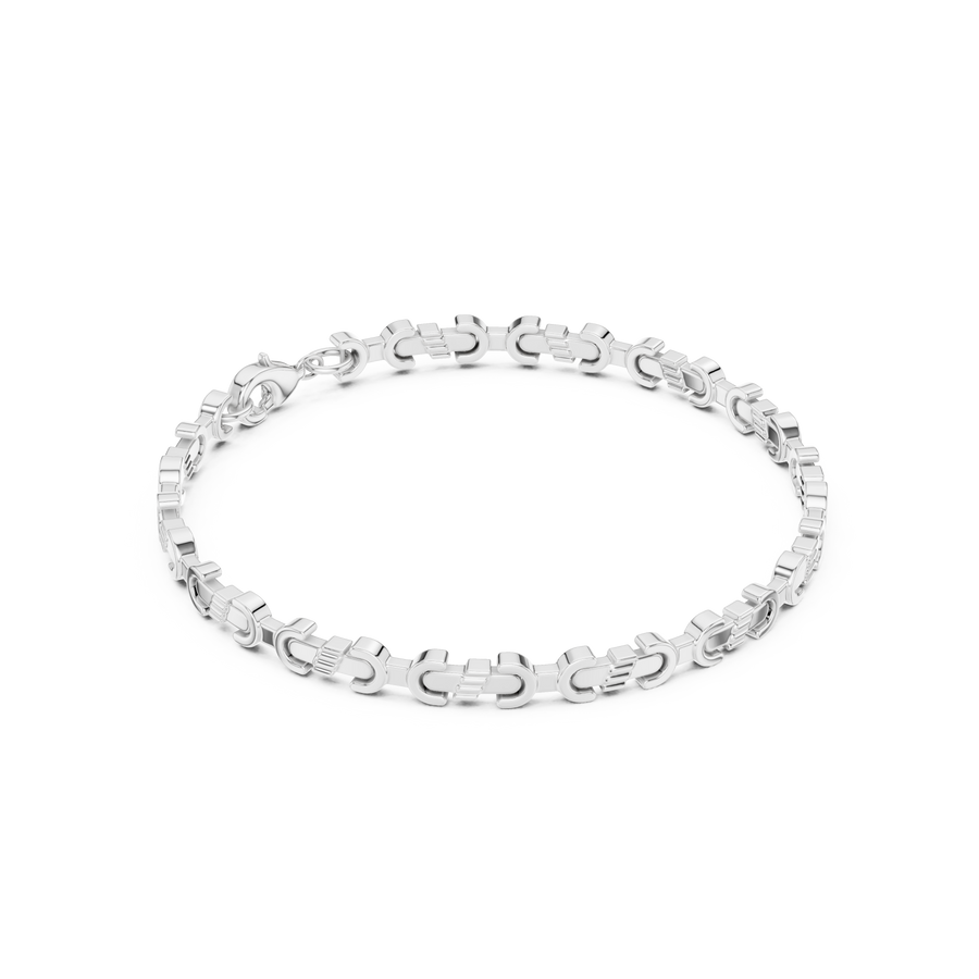 Beaded Open-Link Bracelet 686 — B14-686