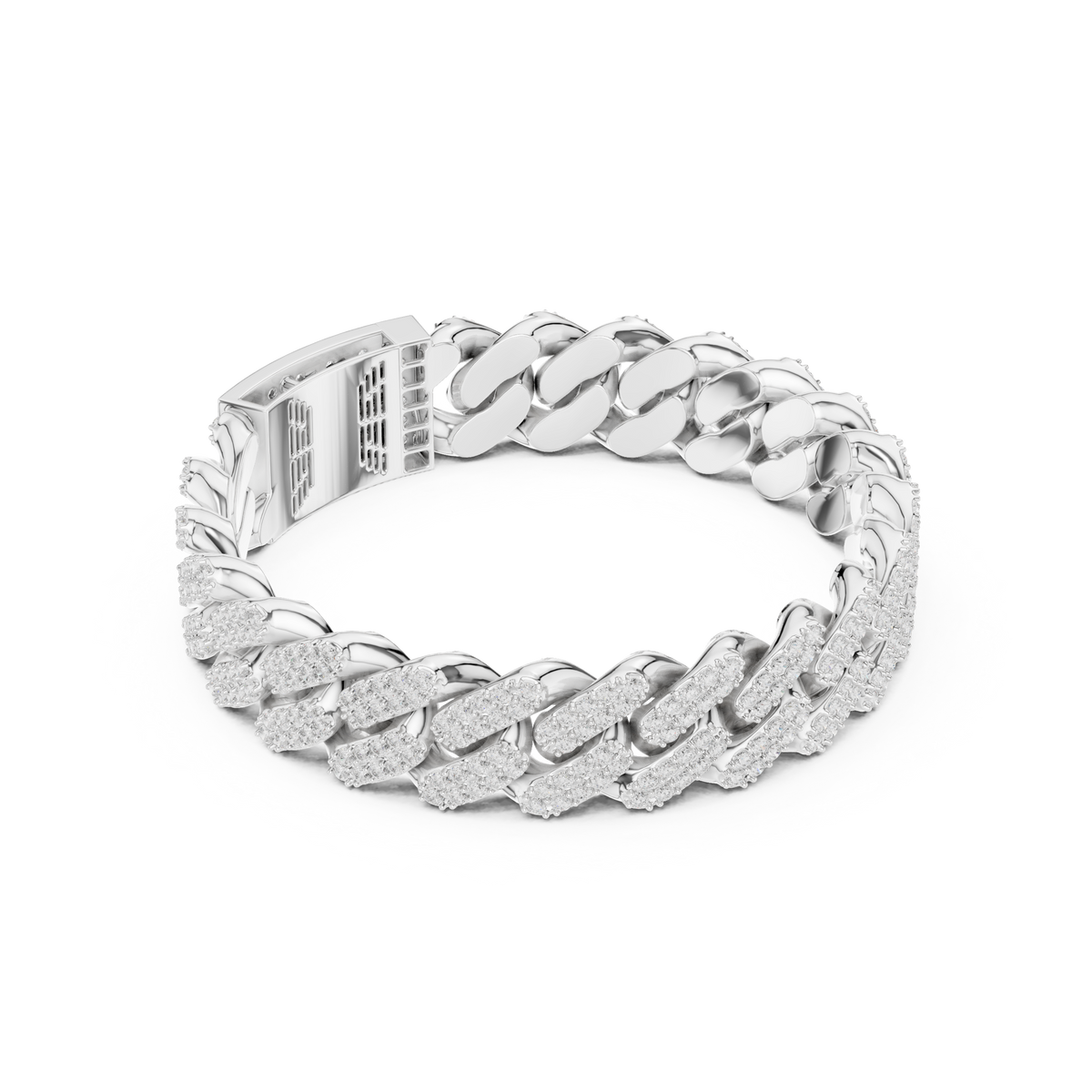 Curb-Link Bracelet 3410 — B11-SK-3410 | Finish: white 