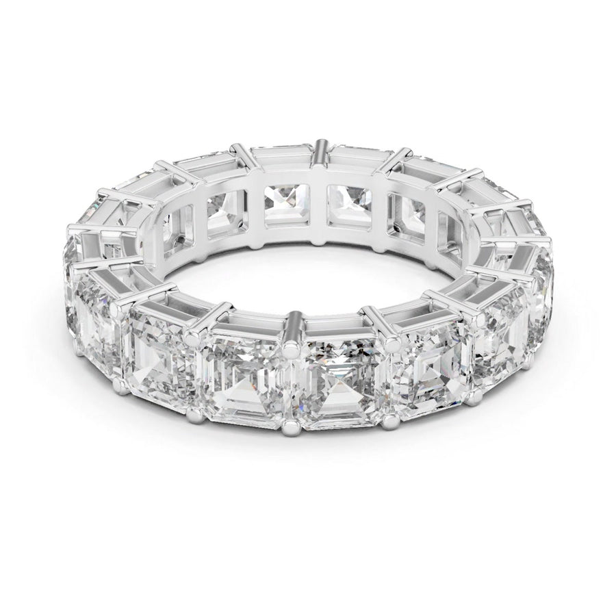 Rectangular Gallery Eternity Band — still from the supplied digital video render