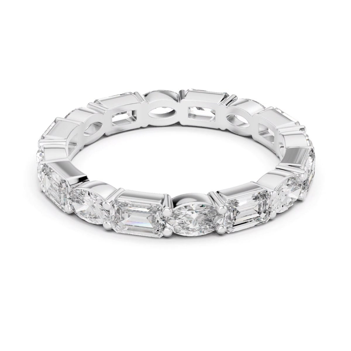 Round and Bar Eternity Band — still from the supplied digital video render