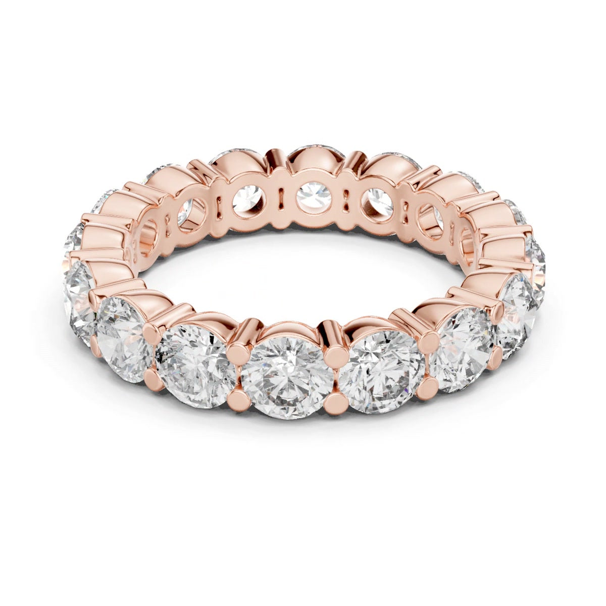 Scalloped Round Eternity Band — still from the supplied digital video render