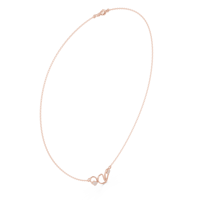 Scroll Pendant Necklace — SBWN-027