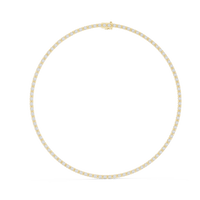 Textured Line Necklace — GNK-0045 — digital design render