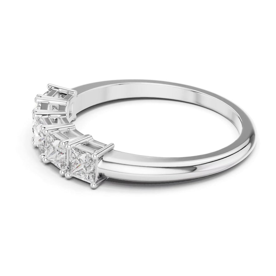 Three-Stone Split-Shank Ring — still from the supplied digital video render