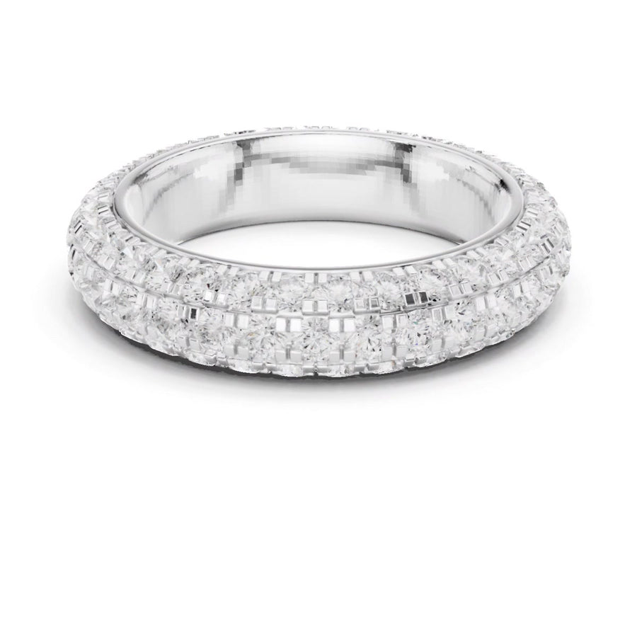 Triple-Line Eternity Band — still from the supplied digital video render