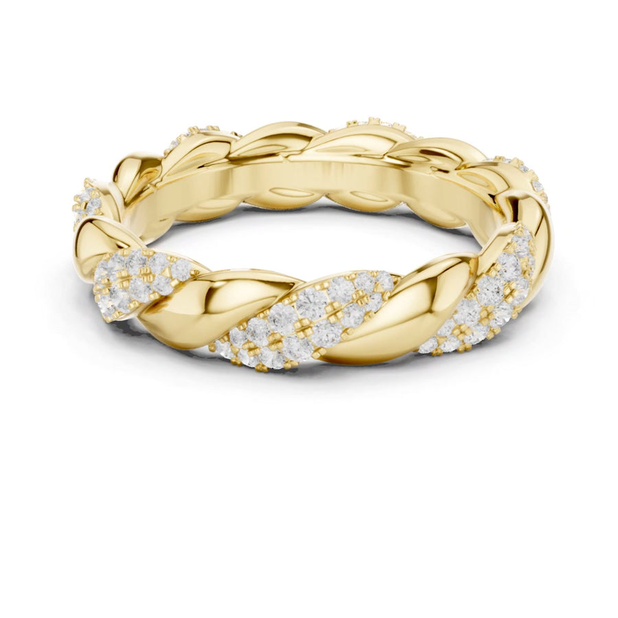 Twisted Pavé Link Band — still from the supplied digital video render